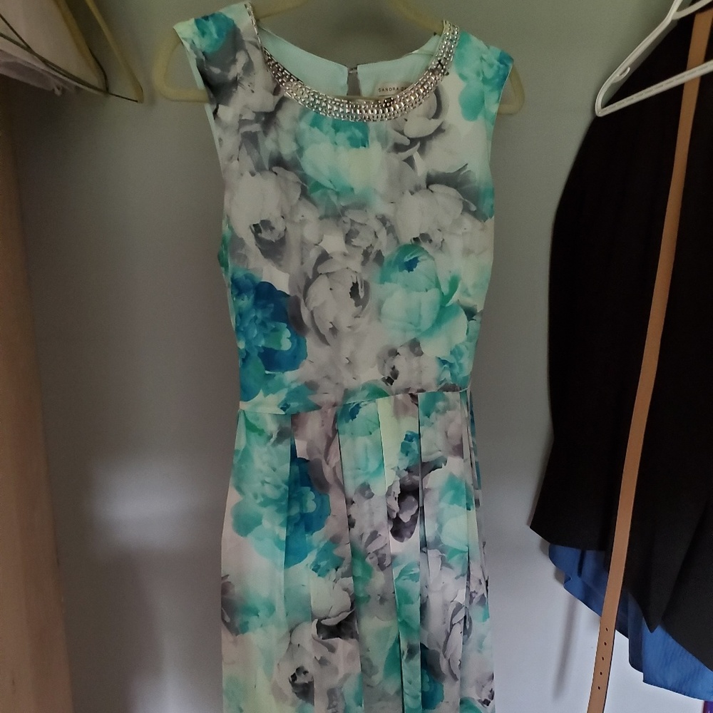 A line Chiffon Dress